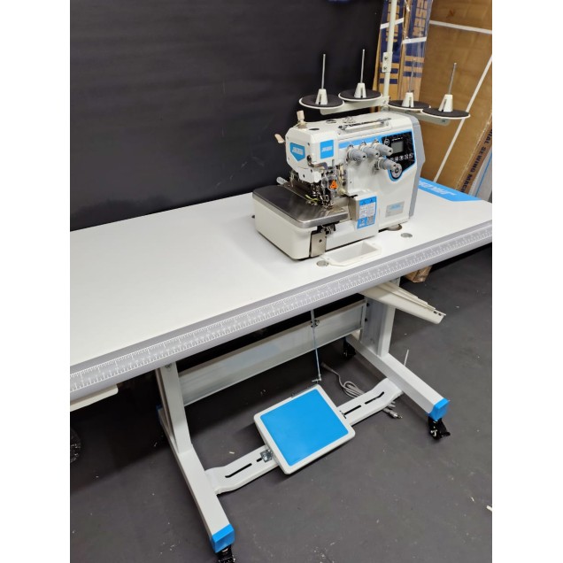 Máquina Overlok Ponto Cadeia Eletrônica C/ Chip Inteligencia Artificial - Modelo EC7-4D-SUT Jakesew