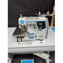 Máquina Overlok Ponto Cadeia Eletrônica C/ Chip Inteligencia Artificial - Modelo EC7-4D-SUT Jakesew