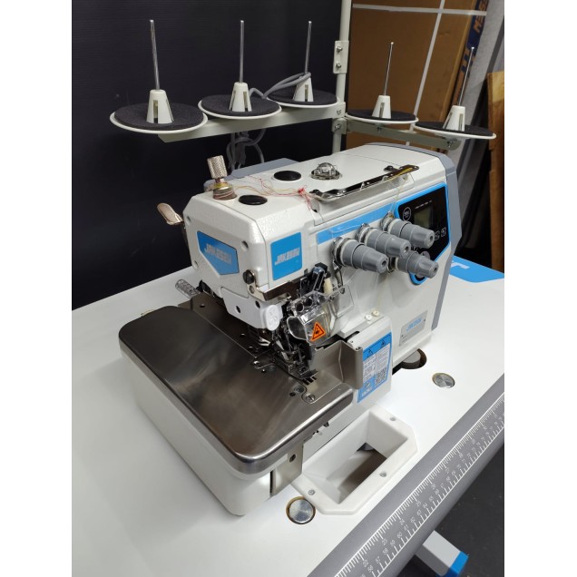 Máquina Interlok Eletrônica C/ Chip Inteligencia Artificial Motor Direct Drive - Modelo EC7-5D-SUT Jakesew (220v)