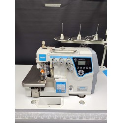 Máquina Interlok Eletrônica C/ Chip Inteligencia Artificial Motor Direct Drive - Modelo EC7-5D-SUT Jakesew (220v)