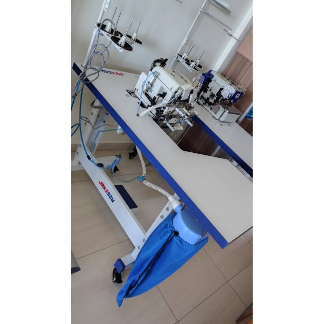 Máquina Overlok Ponto Cadeia Cilindrica Para Gola Pneumática  - Modelo EXT5114D-62S Jakesew