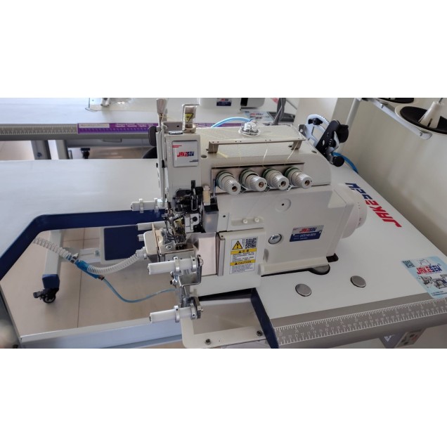 Máquina Overlok Ponto Cadeia Cilindrica Para Gola Pneumática  - Modelo EXT5114D-62S Jakesew