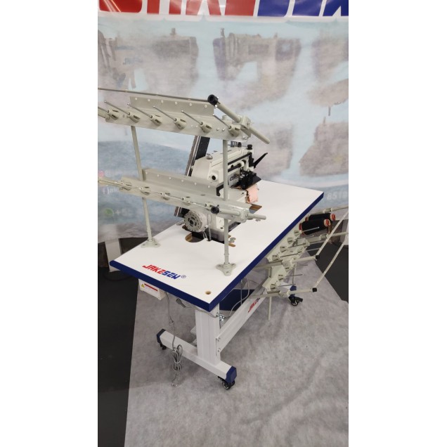 Máquina de Lástex 12 agulhas Direct Drive - Jakesew Modelo JS12064PNSQ-D