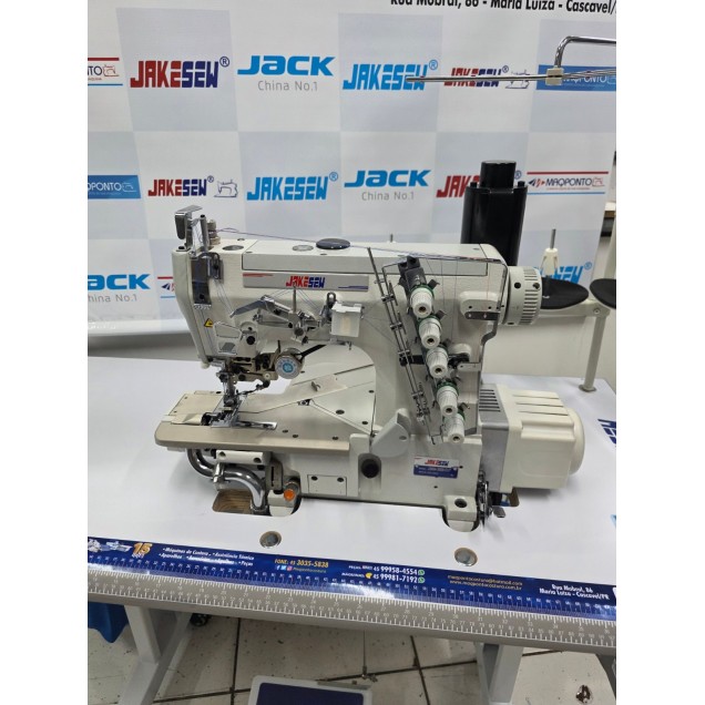 Máquina Refiladeira Eletrônica Pneumático ou Elétrica - Modelo JS664-35BB-EUT Jakesew (220V)