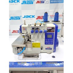 Máquina Overlok Ponto Cadeia C/ Arremate Pneumático - Modelo JS910D-4-BKT Jakesew